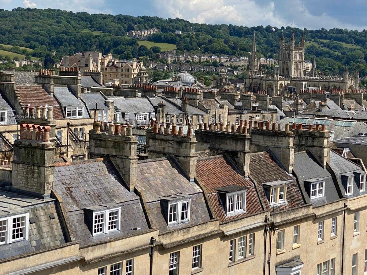 Bath Roof Terrace Apartment, City Centre, Sleeps Up To 8 エクステリア 写真